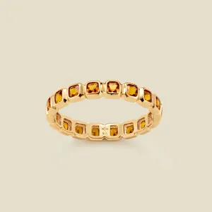 November Birthstone Eternity Ring