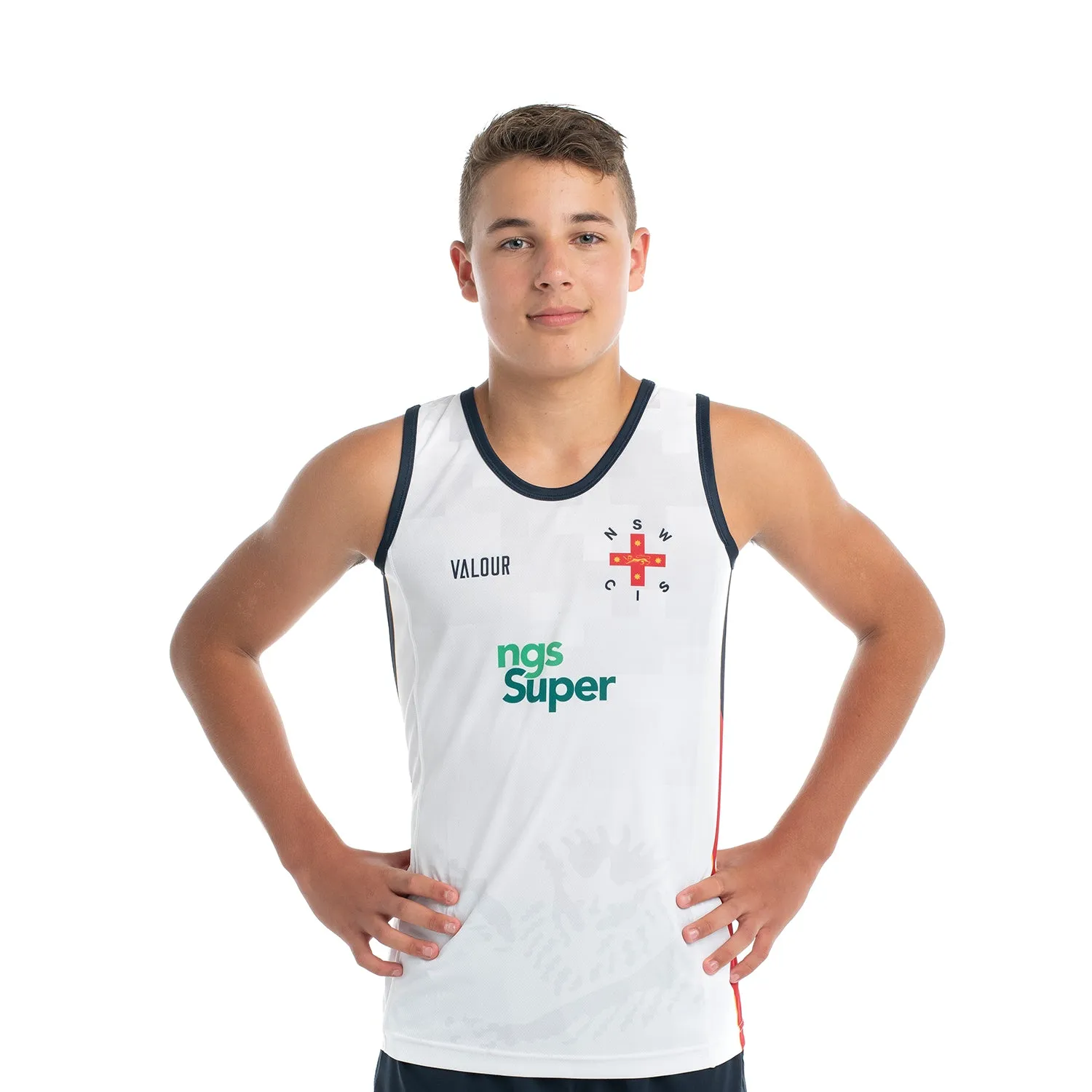 NSW CIS Athletics and Cross Country Singlet