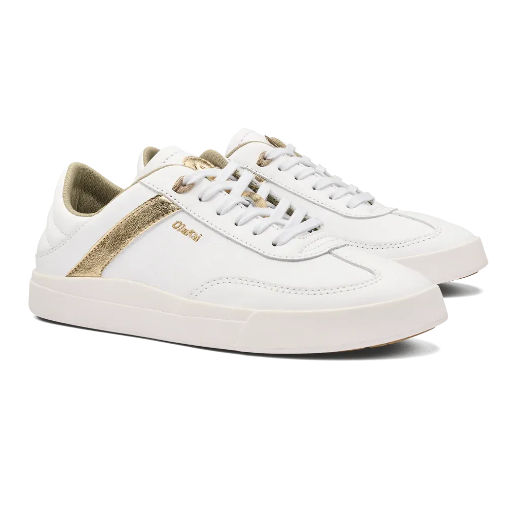 Olukai Ha 'Upu Sneaker - White / White