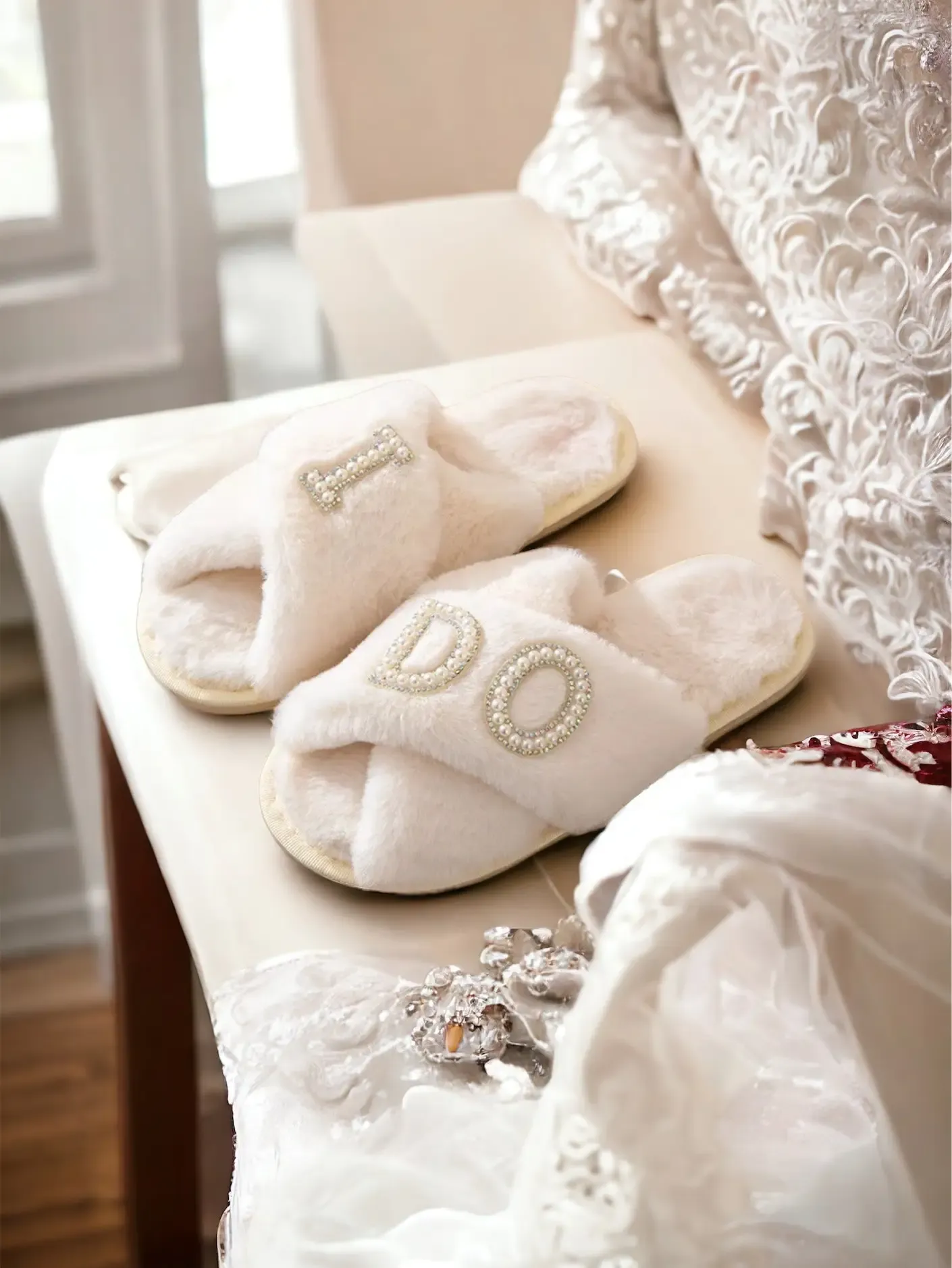 PR441Sw Beauty Stash I DO slipper