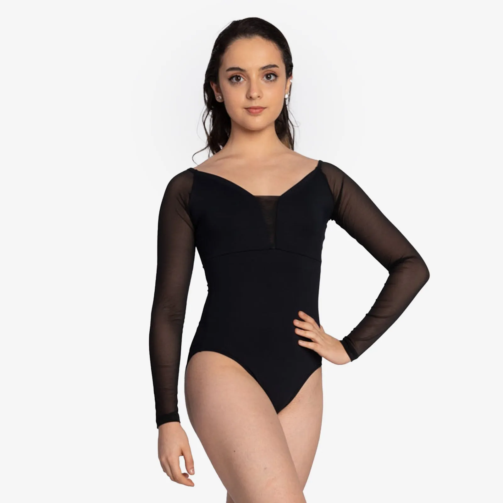 So Danca "Rochella" Long Sleeve Leotard