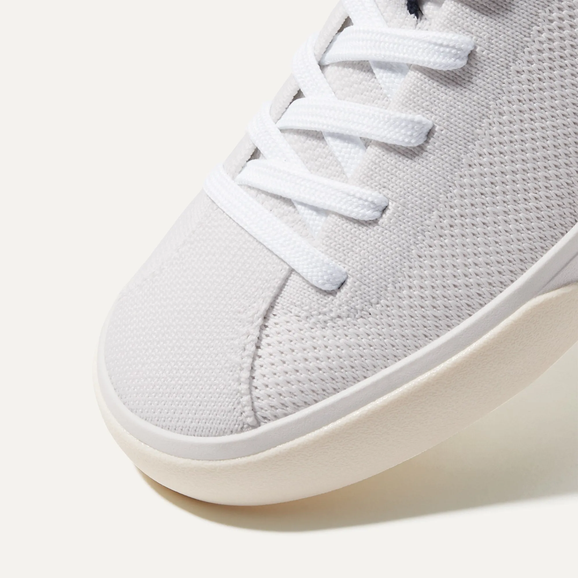 The Lace Up Sneaker - Bright White