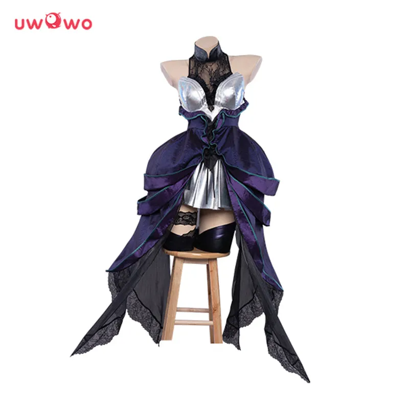 Uwowo Game League of Legends Withered Rose Syndra Cosplay Plus Size Costume