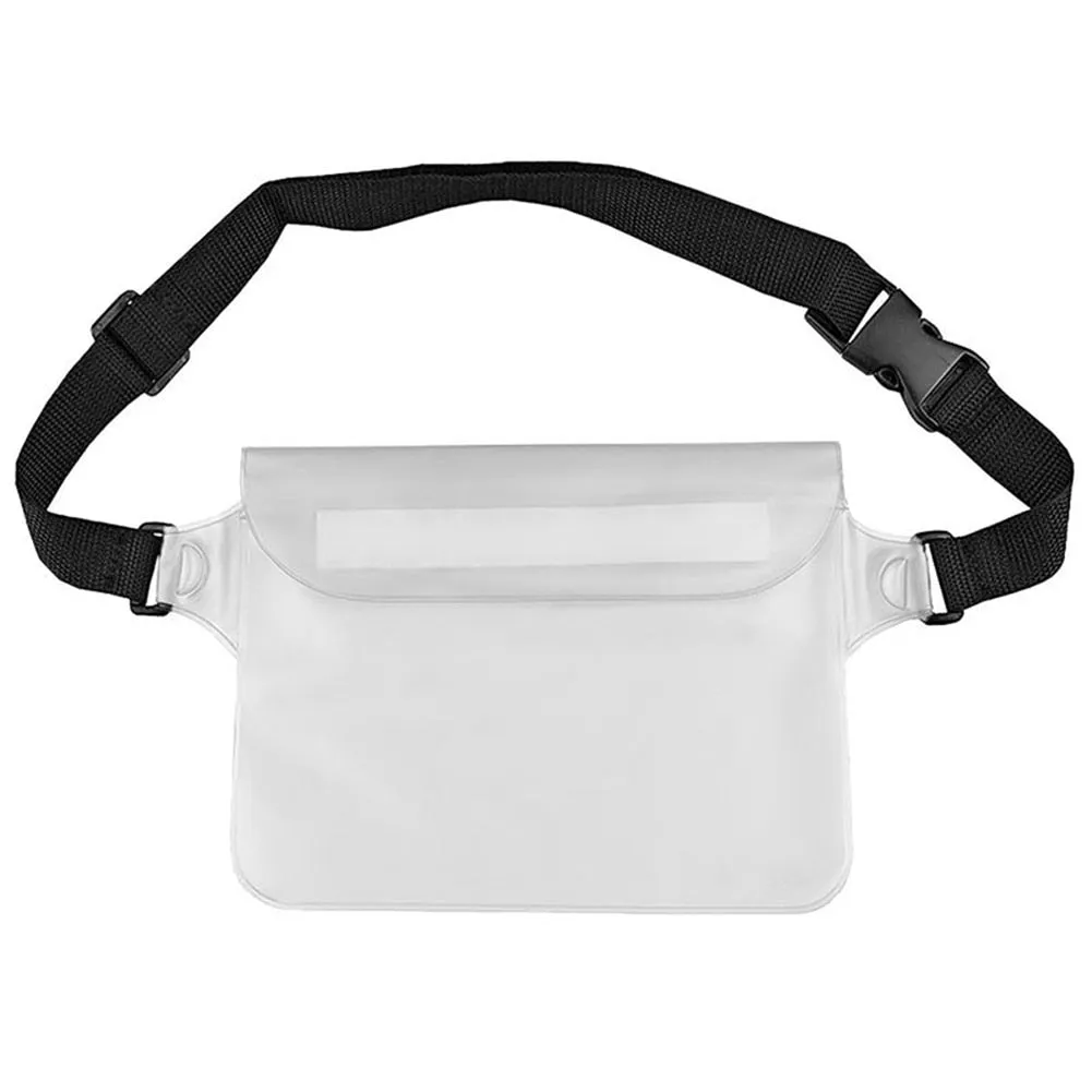 Waterproof Swimming Diving Bag PVC Beach Drifting Diving Waist Pack Shoulder Bag Underwater Mobile Phone Case Outdoor Dry Bag