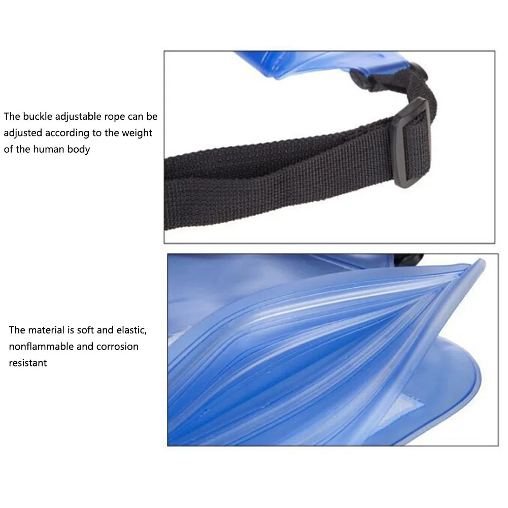 Waterproof Swimming Diving Bag PVC Beach Drifting Diving Waist Pack Shoulder Bag Underwater Mobile Phone Case Outdoor Dry Bag