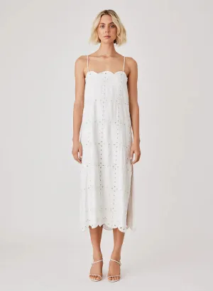 White Haven Midi Dress