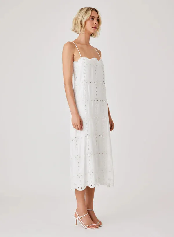 White Haven Midi Dress