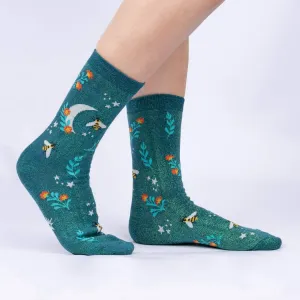 Women's Crew Sock - Bee Dazzling