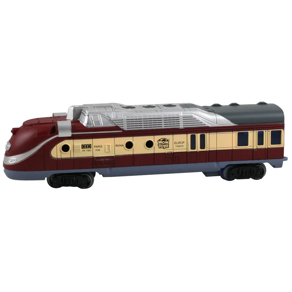 WowToyz Classic Train Set 14-piece - Diesel Engine with Cargo Container