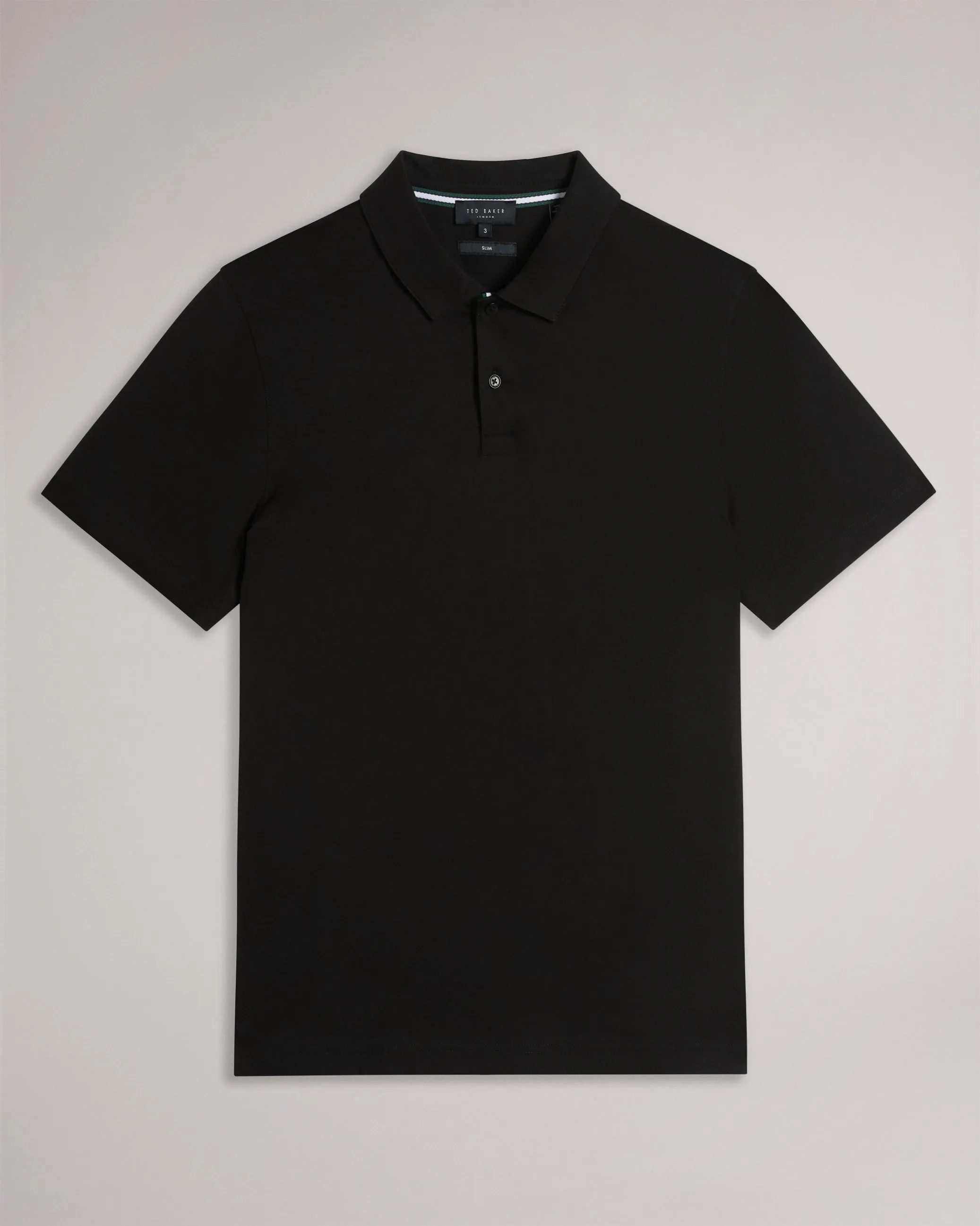 Zeiter Short Sleeve Slim Fit Polo Shirt Black